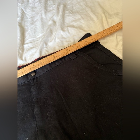 Angels Forever NWT black plus size 24W stretch Bermuda shorts - Picture 5 of 14